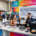 Powering Your Booth at the 2026 Explore St. Louis Fest: Why Printer Rentals are a Game-Changer